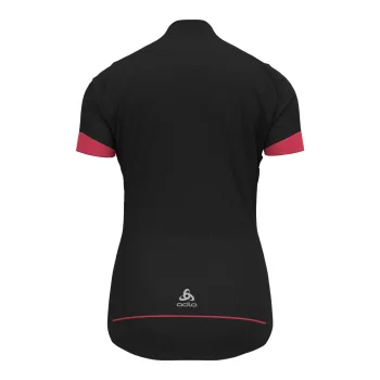 Koszulka damska Odlo S/S black/pink L