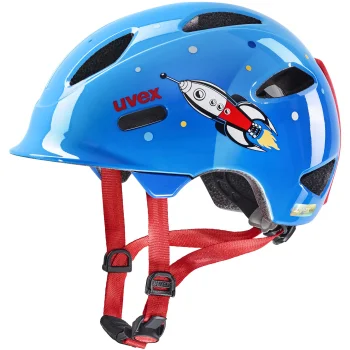Kask dziecięcy Uvex Oyo Style 50-54 cm Blue Rocket