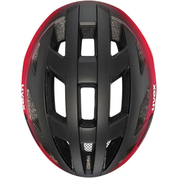 Kask rowerowy Uvex I-Volute 52-57cm Black-Red Matt