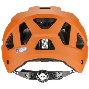 Kask rowerowy uvex stride 59-61 cm. pomarańczowy