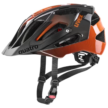Kask rowerowy Uvex Quatro 52-57 cm titan- orange