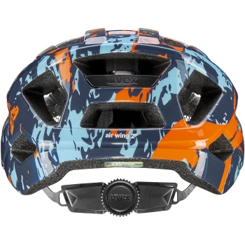 Kask dziecięcy Uvex Air Wing 2 50-54cm Papaya-Blue