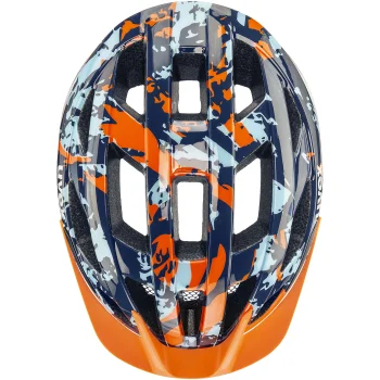 Kask dziecięcy Uvex Air Wing 2 50-54cm Papaya-Blue
