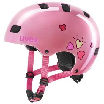 Kask rowerowy dziecięcy Uvex Kid 3 55-58 cm heart