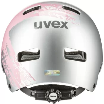 Kask Uvex Kid 3 (51-55) srebrny/róż
