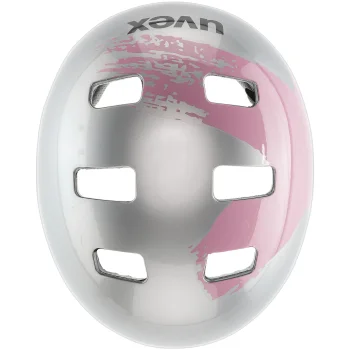 Kask Uvex Kid 3 (55-58) srebrny/róż