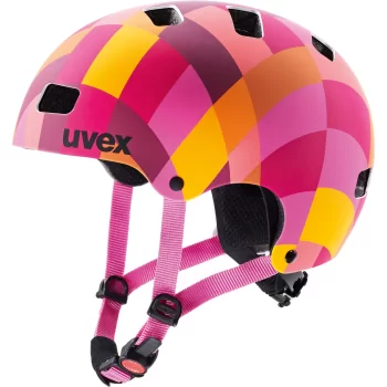 Kask Uvex Kid 3 cc 55-58cm różowo-pomarańczowy