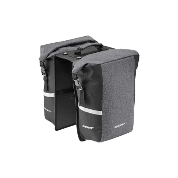 Sakwy rowerowe MIK Pannier Bag 30L grey M