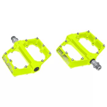 Pedały KLS FLAT 50 lime