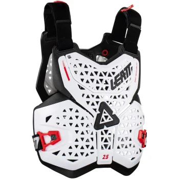 Buzer LEATT Chest Protector 2.5 White