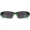 Okulary Uvex Sportstyle 215 black green (S3) 8-18%