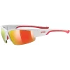 Okulary Uvex Sportstyle 215 white-red (S3) 8-18%