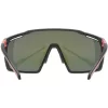 Okulary Uvex mtn perform black-red matt