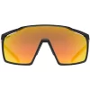 Okulary Uvex mtn perform black-red matt