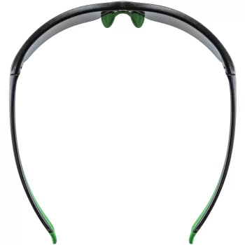 Okulary Uvex Sportstyle 215 black green (S3) 8-18%