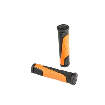 Chwyty Accent Comet 2D 125mm, czarno-pomarańczowe