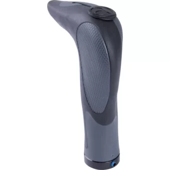 Chwyty kierownicy Aster 148mm, z rogami, czar-szar