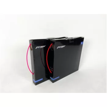 Pancerz hamulcowy Accent 5mm czerwony fluo