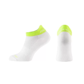 Skarpetki kolarskie Logo biało-zielone XL 45-46