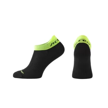 Skarpetki kolarskie Logo, czarno-zielone M 39-41