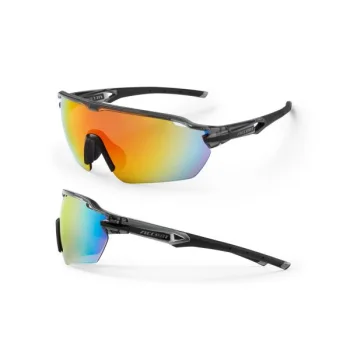 Okulary Accent Refex czarno-szare