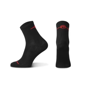 Skarpetki kolarskie Pure, czarno-czerwone XL 45-46