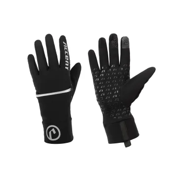 Rękawiczki Accent Thermal z pokrowcem czarne XL