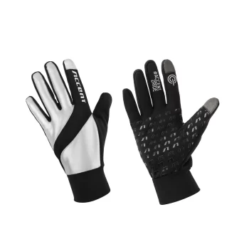 Rękawiczki Accent Flash ocieplane czarne XL