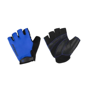 Rękawiczki Accent Brick czarno-niebieskie, S