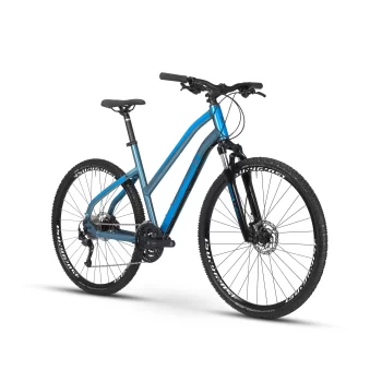 Rower Ghost Square Cross Base AL W petrol/ocean L