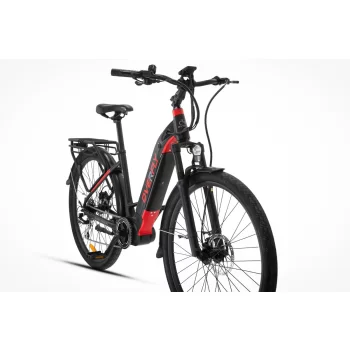 Rower Overfly Muse Plus czarny-czerwony 17.5 Ah