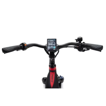 Rower Overfly Muse Plus czarny-czerwony 17.5 Ah