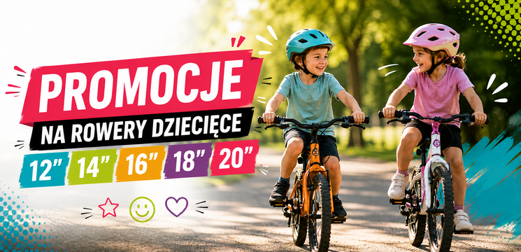 Jaki rower dziecięcy wybrać? Promocje na rowery 12”, 14”, 16”, 18” i 20” w BE-bike Jaki rower dziecięcy wybrać? Promocje na rowery 12”, 14”, 16”, 18” i 20” w BE-bike