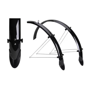 Błotniki 28"/58mm czarny chlapacz