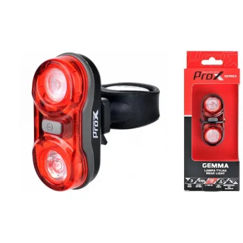 Lampka tył Prox Gemma  2 x 0.5W Led Czerwona