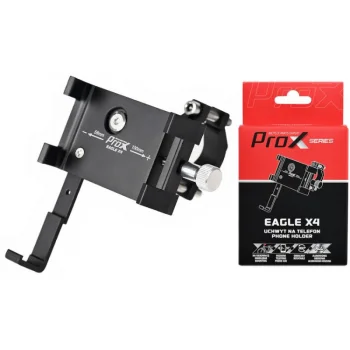 Uchwyt Prox Eagle X4 alu do smartfonu czarny obrac
