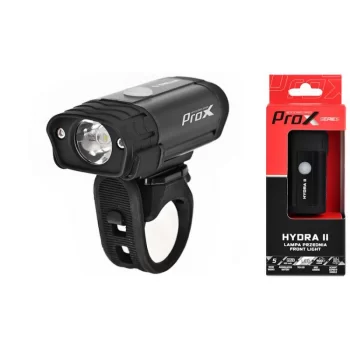 Lampa przód Prox Hydra II 400Lm, 1100mAh, USB-C
