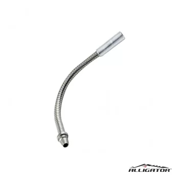 Fajka FVB08 stal elastyczna srebrna
