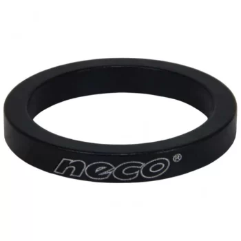 Podkładka steru AS-3605 Alu;28.6x5mm Neco czarna