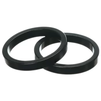 Podkładka steru AS-3510 Alu 28.6x5mm Czarna