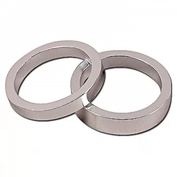 Podkładka steru AS-3510 Alu 28.6x5mm Srebrna