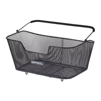 Kosz na tylny bagażnik BASIL BASE L czarny