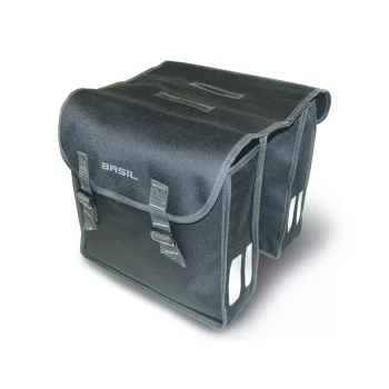 Sakwa Basil Mara miejska podwójna 26L czarna