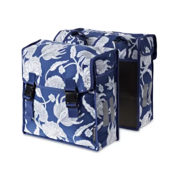 Sakwa Basil miejska podwójna 35L niebieska