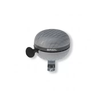 Ding-Dong dzwonek Basil Noir srebrny metallic 60mm
