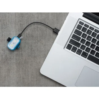 Lampka przednia BLACKBURN CLICK USB 60 lmn,pomarań