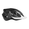 Kask Lazer J1 Mat Black White +Siatka +LED