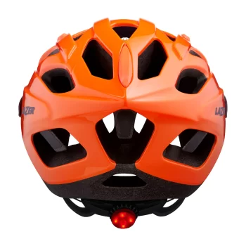Kask Lazer J1 CE-CPSC Flash Orange Blue +net +led