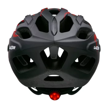 Kask Lazer J1 CE-CPSC Matte Big Flames +net +led
