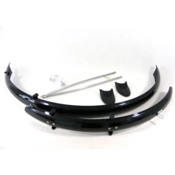 Błotniki Orion 28"/41 winylowe czarne